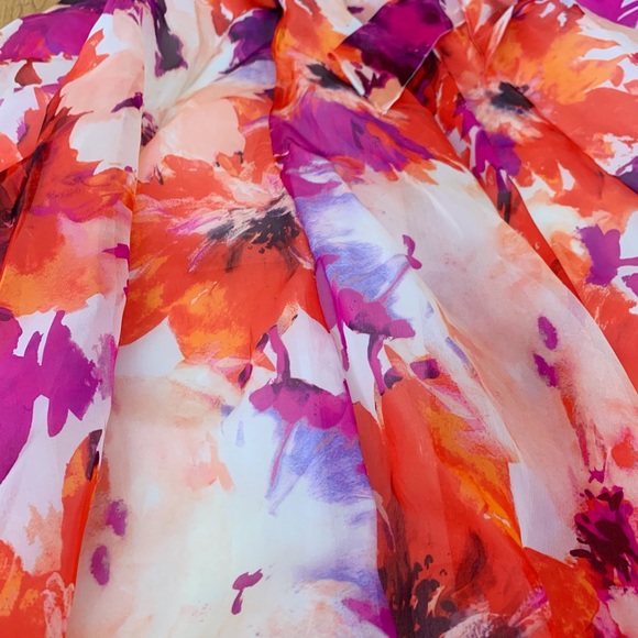 Carmen Marc Valvo organza gown with tag! - Picture 3 of 8